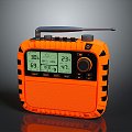 Radio Portable Radio Desk Radio Full Band Radio AC Radio 3d model