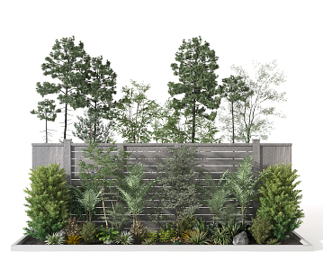 Modern Plant Landscape Plant Heap 3d model