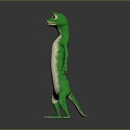 Frog Frog Frog Poison Frog Game Frog Reptile Cold Blooded Animal Reptile Reptile 3d model