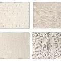 Modern Square Rugs With Various Textured Patterns And Design Styles