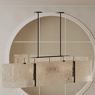 Modern chandelier 3d model
