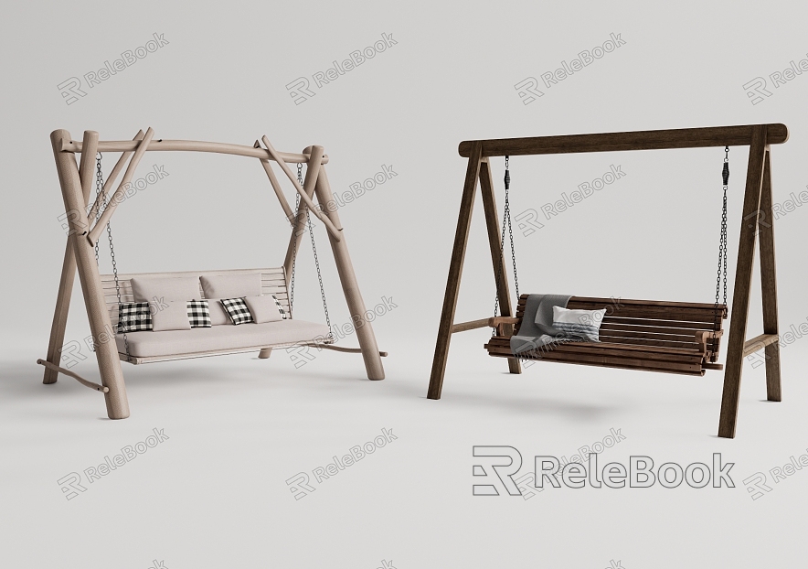 Outdoor Swing Courtyard Swing Swing Chair Hanging Chair Outdoor Rocking Chair model