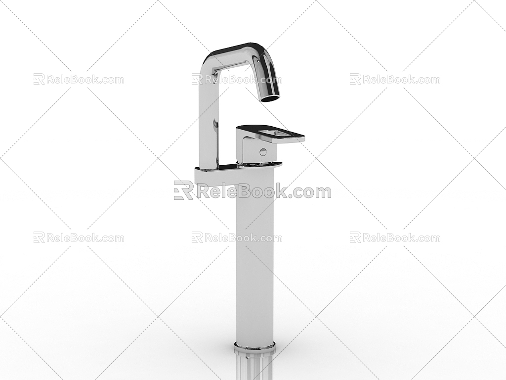 Modern faucet 3d model