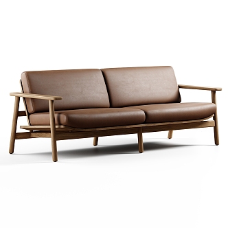 Modern Kettal double sofa 3d model