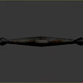 Rusted Bronze Anchor Key Component for Water Transportation Vessels