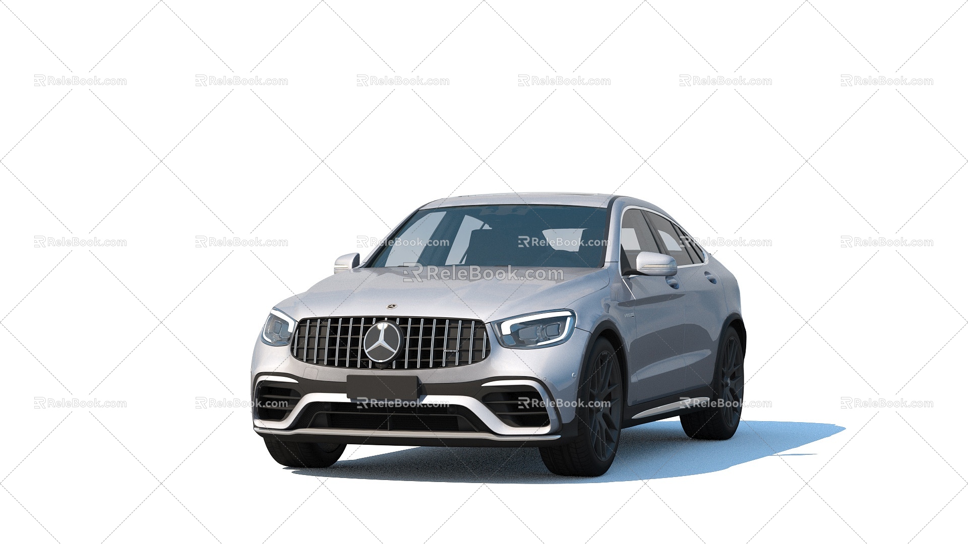 AMG GLC63 Coupe 2022 Mercedes-Benz 3d model