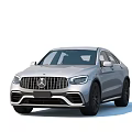 Elegant Silver Mercedes SUV with Sporty Grille and Black Alloy Wheels