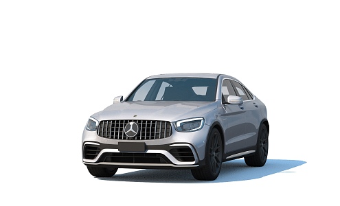 AMG GLC63 Coupe 2022 Mercedes-Benz 3d model