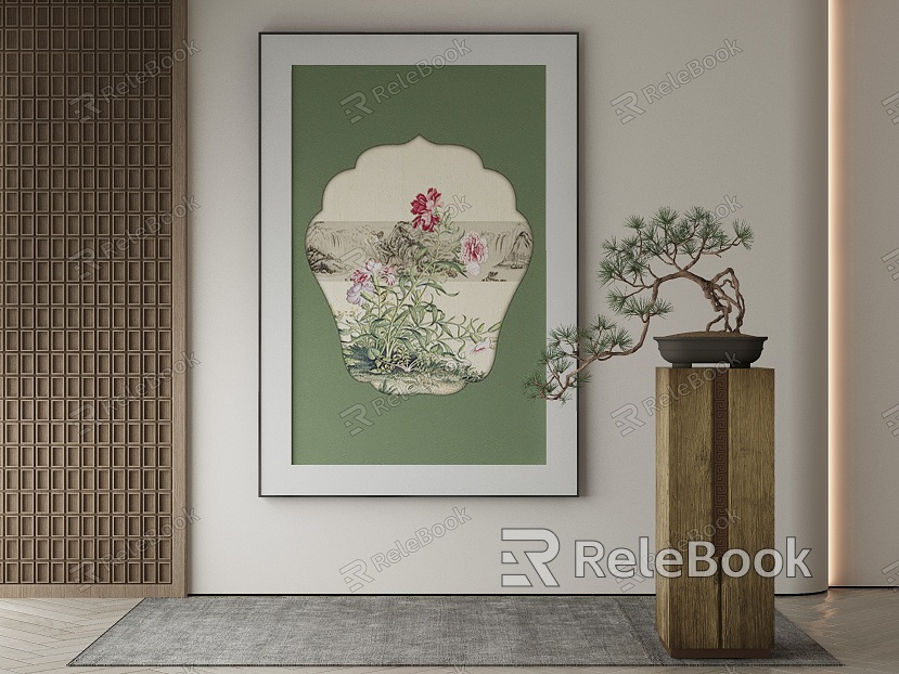 New Chinese Decorative Painting model