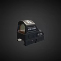 Tactical Weapon POC MINI Red Dot Sight With ACSS Reticle For Precision Shooting 3d model