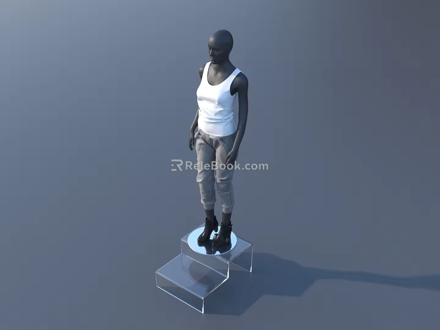 Modern Model Clothing Model 3d model