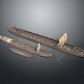 Traditional Wooden Boat Models With Sails In Various Sizes And Handcrafted Design