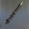 Missile Cannon Torpedo Bomb Cruise Missile Science Fiction Missile Science Fiction Torpedo Missile Simple Model Missile Low Model Low Face Missile Game Missile 3d model