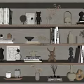 Decorative ornaments combination 3d model