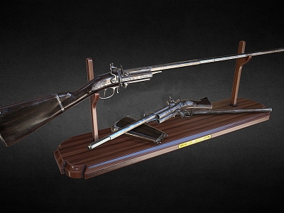 flintlock revolver rifle model