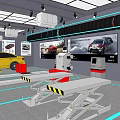 4S Auto Beauty And Car Repair Service Center With Professional Maintenance And Detailing Services