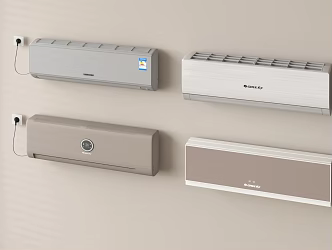 Air conditioning hanging type air conditioning 3d model