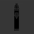 Security SAX03 Pistol With Black Textured Grip And Modern Design