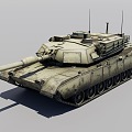 The M1A2 Tank 3d model