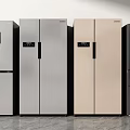 Modern Refrigerators In Black Silver Beige And Gray With Sleek Contemporary Design