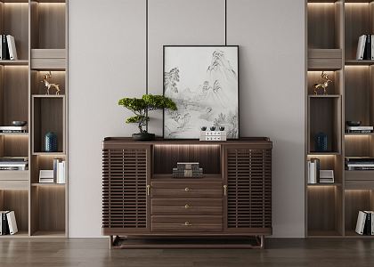 New Chinese Sideboard 3d model