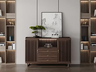 New Chinese Sideboard 3d model