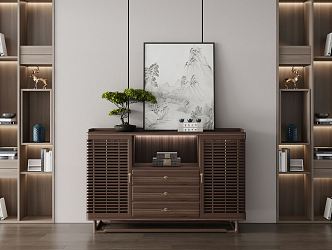 New Chinese Sideboard 3d model