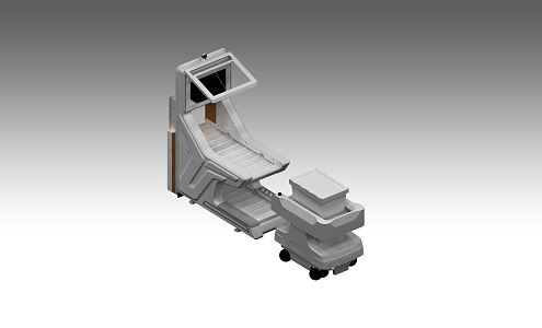 modern medical equipment hospital logistics 3d model