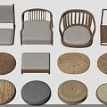 Modern Single Sofa Collection With Various Designs And Comfortable Fabric Cushions For Home Decor