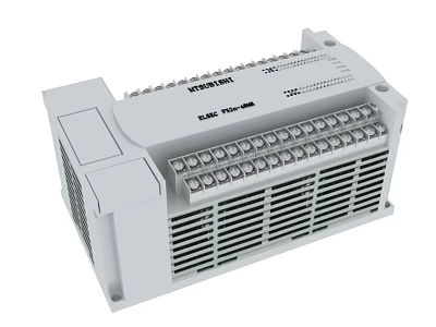 Kinco KL4E Modular PLC Industrial Equipment For Automation Control With Interfaces And Heat Dissipation Design 3d model