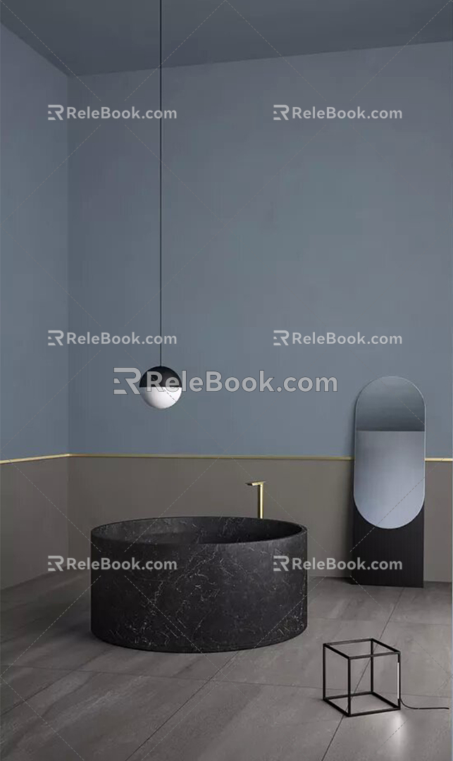 Modern Bathtub 3d model