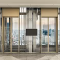 Sightseeing Elevator Modern Elevator 3d model