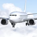 Highly Detailed Passenger Aircraft With Four Liveries And Cockpit Interior View