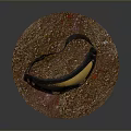 Black Frame Goggles With Gold Reflective Lenses On Colored Spot Base