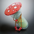 Modern Potion Magic Mushroom Potion Mushroom Potion 3d model