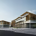 Modern Rural Self Built House Featuring Wooden Structure Glass Facade And Open Terrace