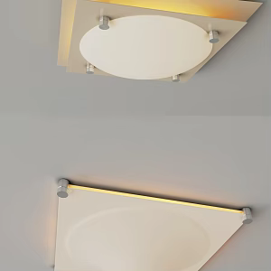modern ceiling lamp 3d model