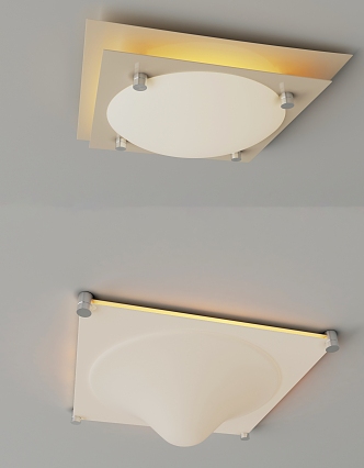 modern ceiling lamp 3d model