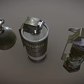 Different Types Of Military Grenades Including Stun Smoke And Frag Devices