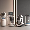 intelligent robot 3d model