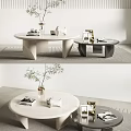 Modern coffee table 3d model