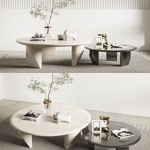 Modern coffee table 3d model