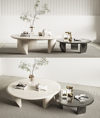 Modern coffee table 3d model