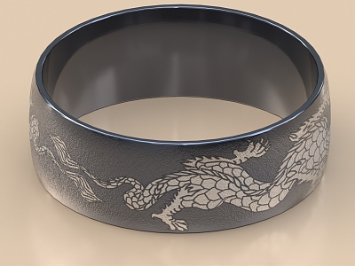 bracelet table ring jewelry collar 3d model