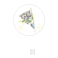 Aerial Planning of High Rise Residential Area With Surrounding Greenery and Roads