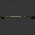 Modern Pavement Path Trail Board Pavement 3d model
