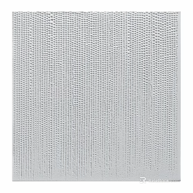 Fine Dot Pattern Textured Surface With Uniform White Background For Decorative Use 3d model 