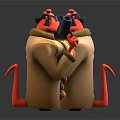 Modern Game Characters Virtual Characters Virtual Characters 3d model