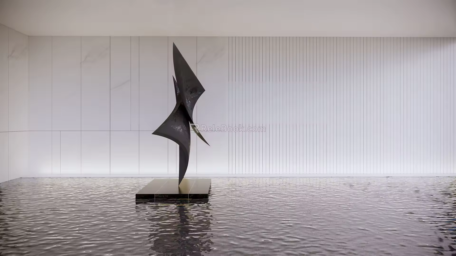 Modern Sculpture Art Sculpture 3d model