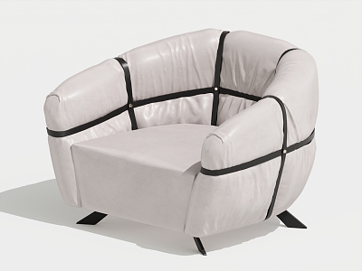 Modern Single Sofa Single Leisure Chair model